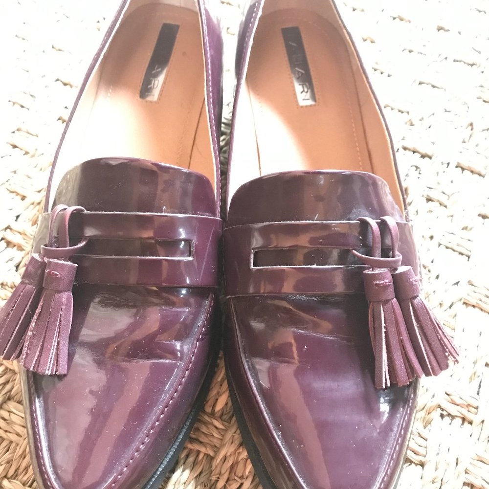 TAHARI Patent Leather Loafer